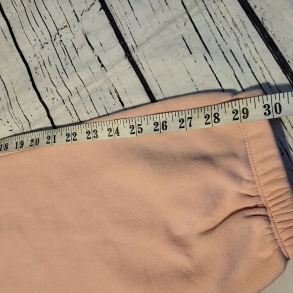 Lazy Pants Nova Premium Fleece Relaxed Sweatpants In Blush Pink - Picture 8 of 9